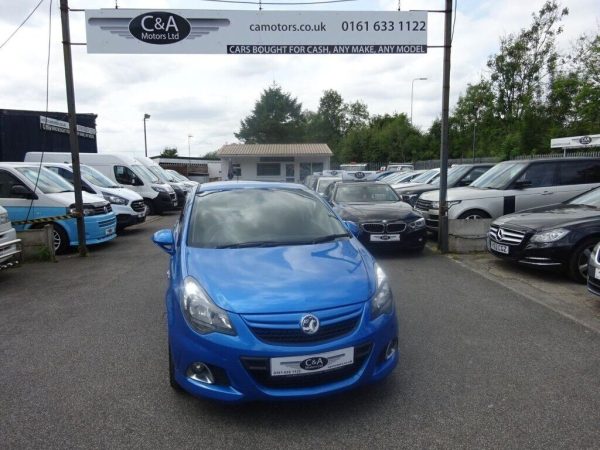 2012 Vauxhall Corsa 1.6T VXR Blue 3dr Hatchback Petrol Manual