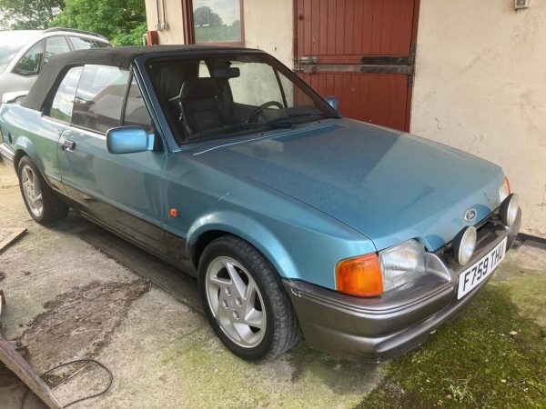 Ford Escort XR3i Cabriolet Left Hand Drive 1989