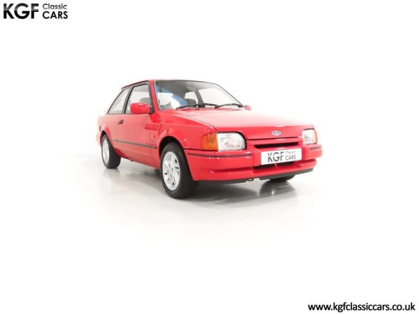 An Iconic Hot Hatch Ford Escort XR3i Mk4 with Only 27,252 Miles