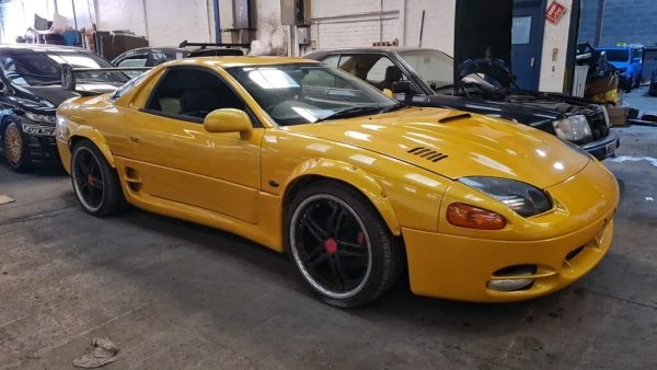 1994 Mitsubishi GTO twin turbo liquid yellow