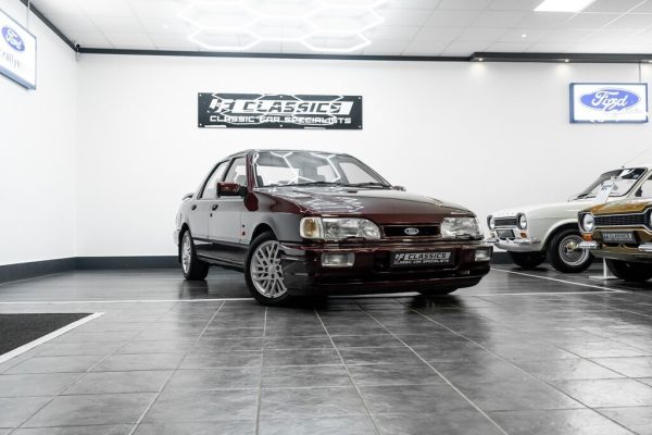 1991 Ford RS Sierra Sapphire Cosworth 4x4 'Magenta Red Met' 13885-miles