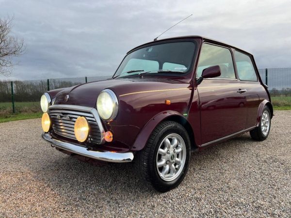 ROVER MINI RARE AUTOMATIC 40TH ANNIVERSARY EDITION IN MULBERRY * FULL LEATHER *