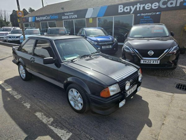 FORD ESCORT Rs 1600i Black Manual Petrol 1981