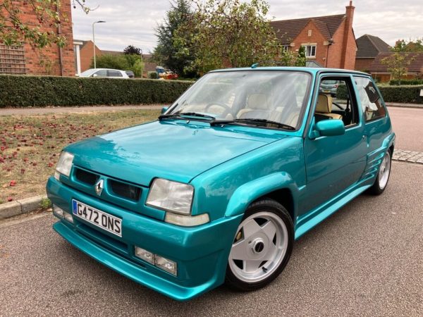 1989 RENAULT 5 GT TURBO ONLY 79K, FSH, EX SHOW CAR, LAST OWNED FOR 29 YEARS