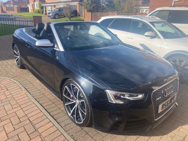 Audi RS5 Convertible, 40k, Winter Bargain price