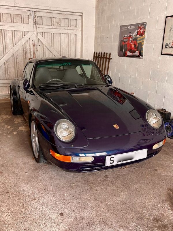 1998....rare  s reg  porsche  993. 911...targa